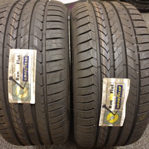 2x Goodyear 255/40R18 95V Efficientgrip * XL Runflat Zomerbanden Dot 2013, marge factuur.