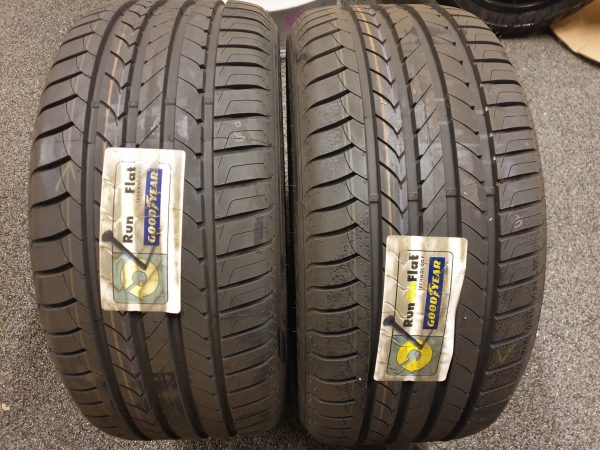 2x Goodyear 255/40R18 95V Efficientgrip * XL Runflat Zomerbanden Dot 2013, marge factuur.