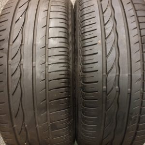 2x Bridgestone 205/55R16 91W ER300 * Runflat Zomerbanden Dot 4714 gebruikt met 6.0 mm, marge factuur.