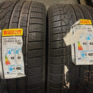 2x Pirelli 275/40R19 105V Winter Sottozero 3 * Runflat Winterbanden Dot 2013, marge factuur.