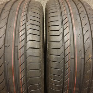 2x Continental 255/50R20 109Y Sport Contact-5 Zomerbanden Dot 2015, marge factuur.