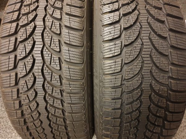 2x Bridgestone 215/40R18 89V LM32 Winterbanden Dot 2012, marge factuur.