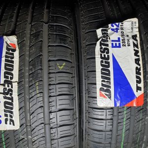 2x Bridgestone 235/50R18 97H EL42 * Zomerbanden Dot 2007, marge factuur.