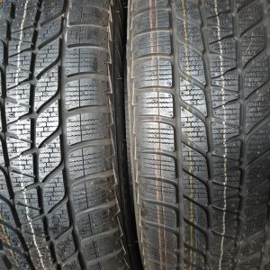 2x Bridgestone 205/55R17 91H LM25* Runflat Winterbanden Dot 2011, marge factuur.