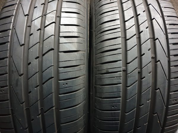 2x Hankook 235/60R18 103V K117A S1 EVO-2 SUV MO Zomerbanden Dot 2017, marge factuur.