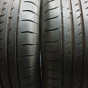 2x Yokohama 235/60R18 103V Advan Sport V105 MO Zomerbanden Dot 1016 gebruikt met 6.0 mm, marge factuur.